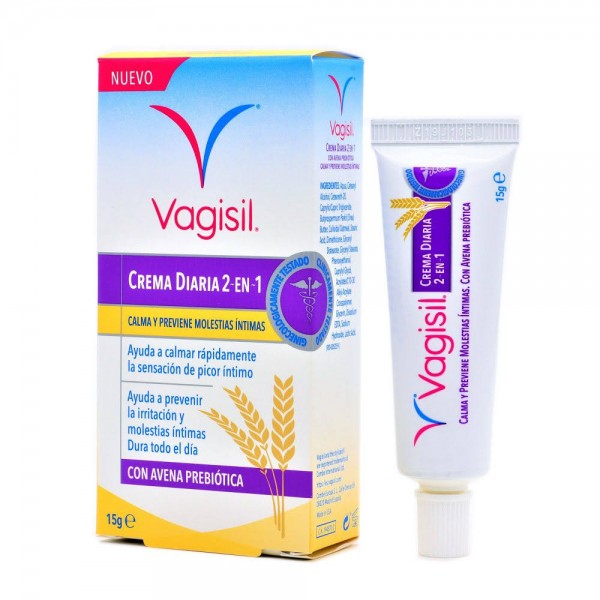 vagisil crema diaria 2 en 1 15 g