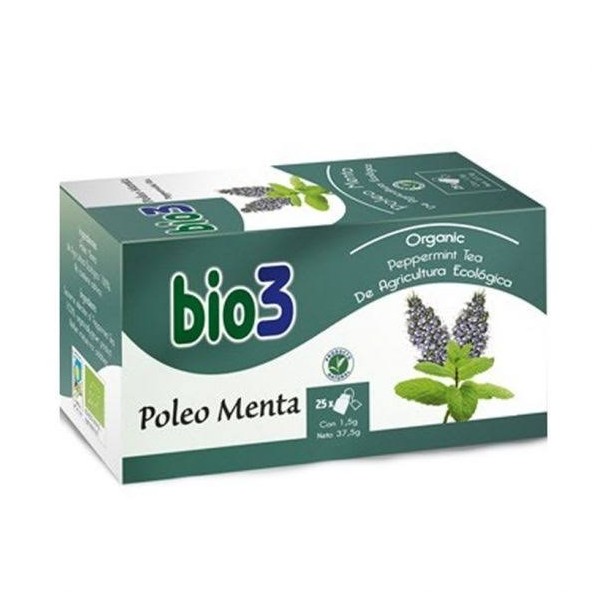 bio3 poleo menta 25 bolsitas