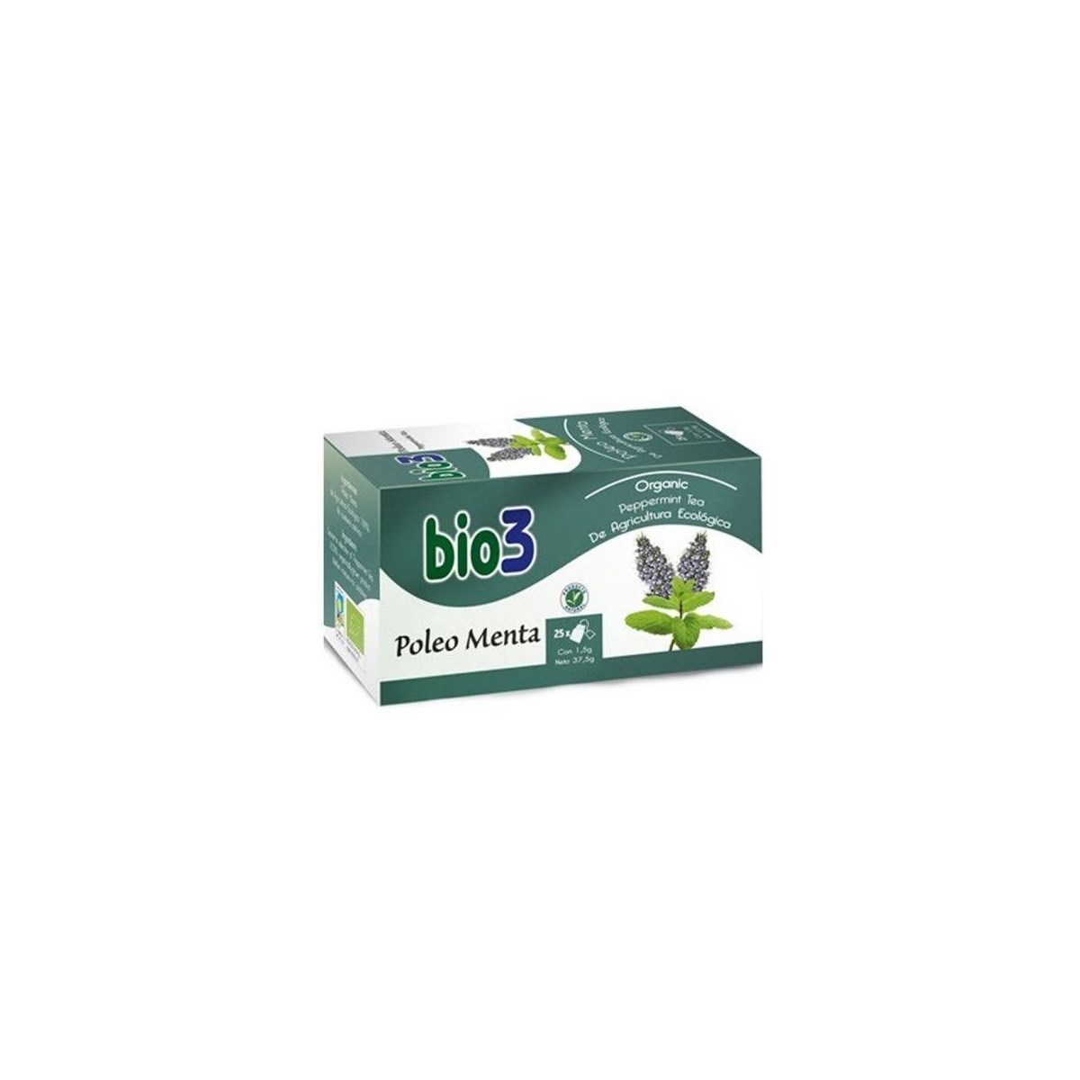 bio3 poleo menta 25 bolsitas