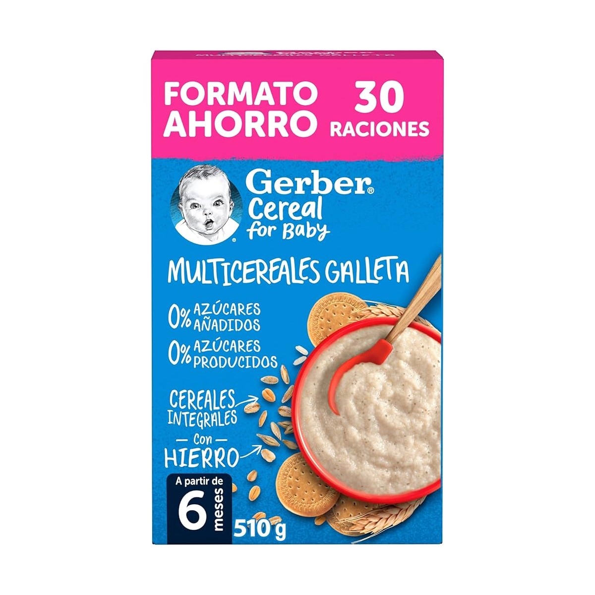 GERBER MULTICEREALES GALLETA - Formato ahorro...
