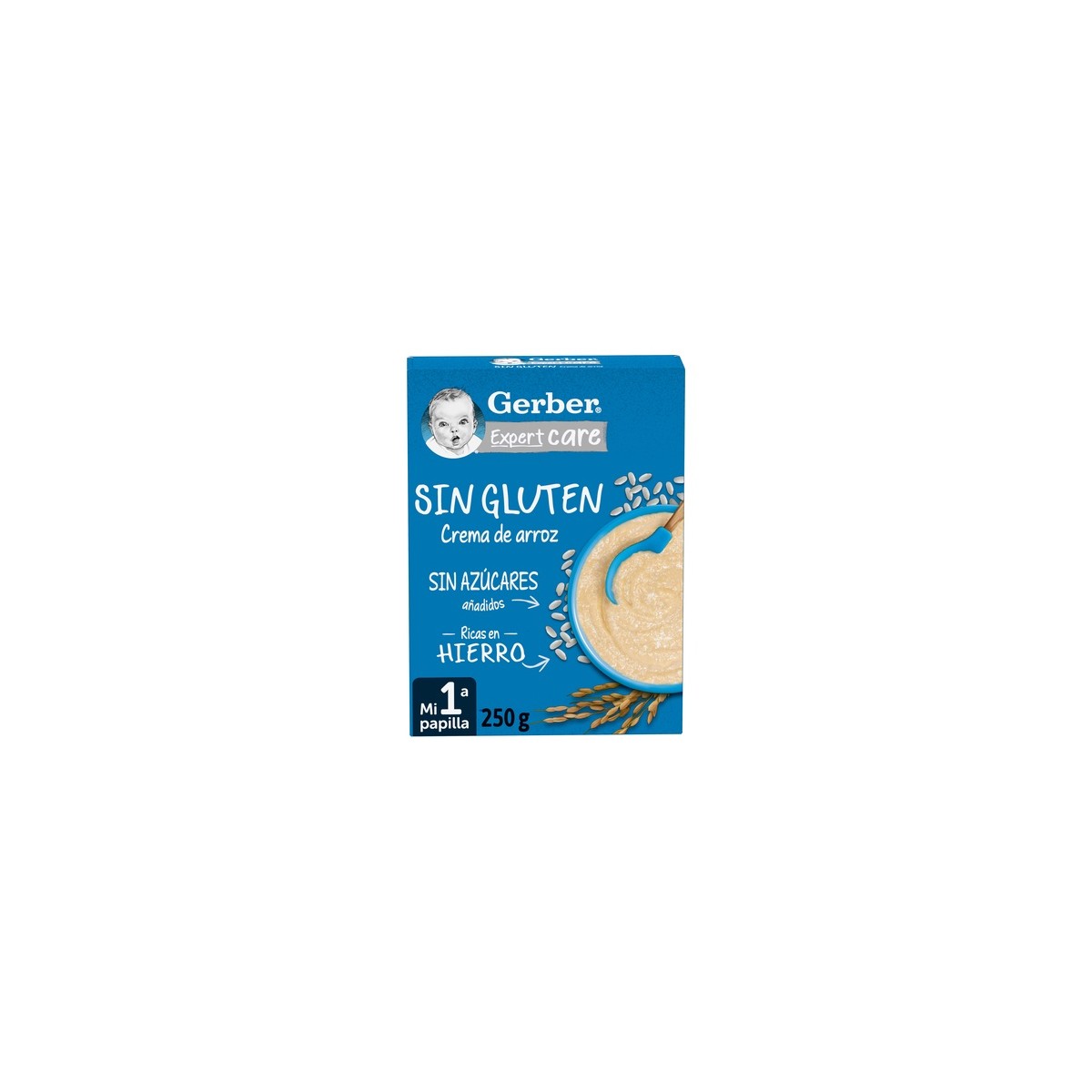 GERBER SIN GLUTEN CREMA DE ARROZ 250g