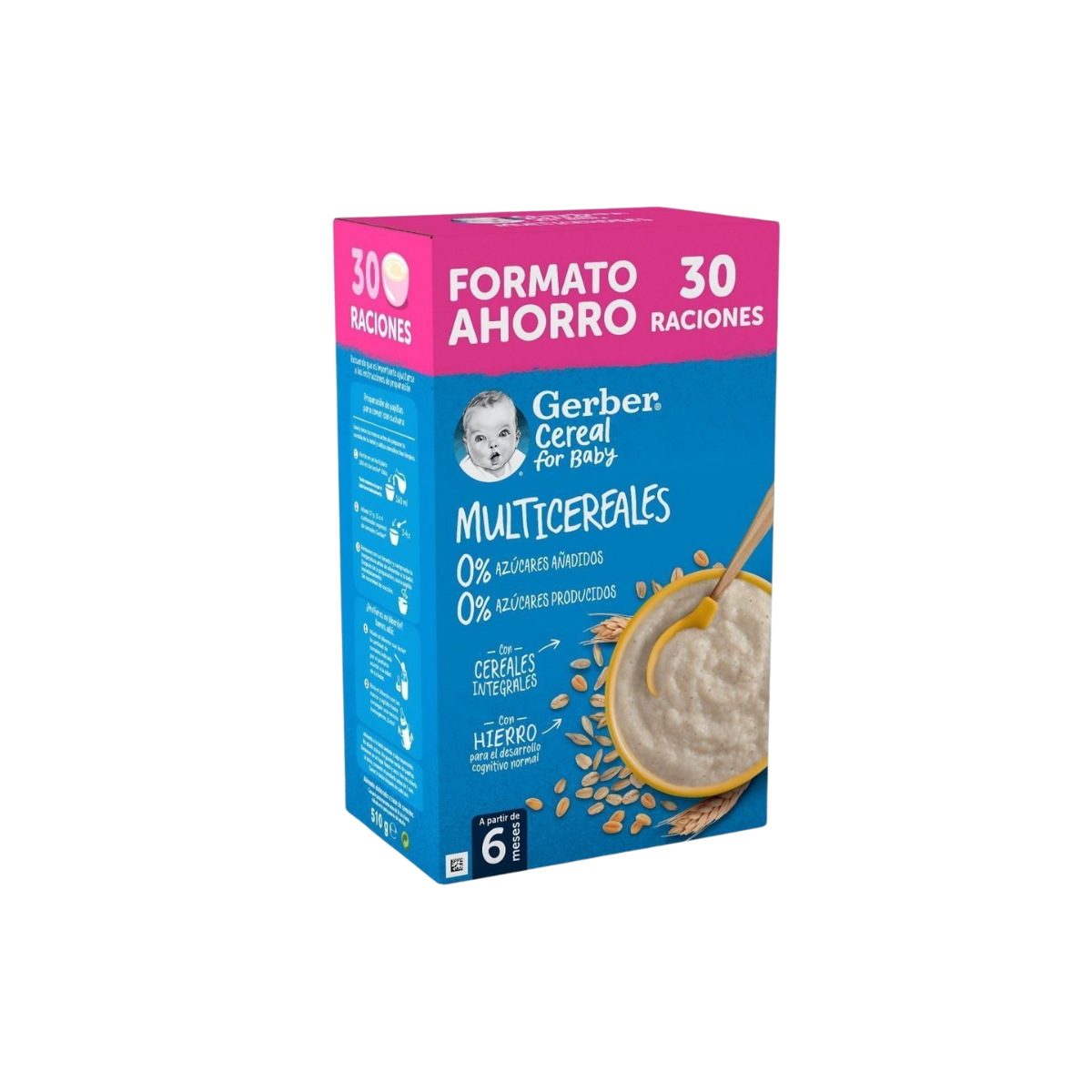 GERBER MULTICEREALES FORMATO AHORRO - 30 raciones