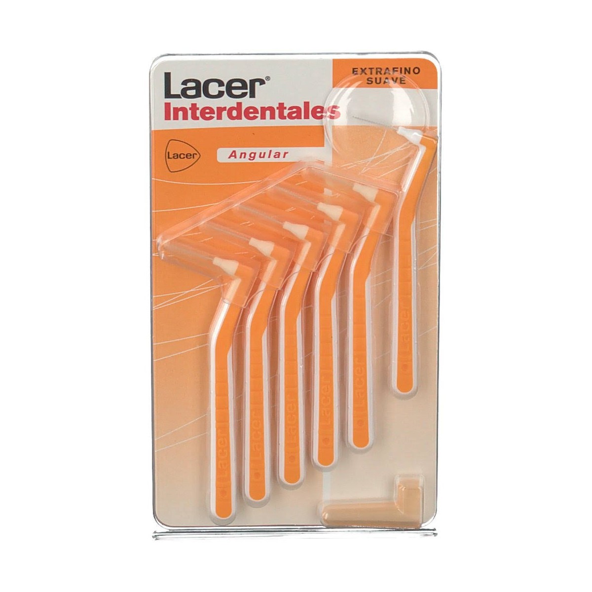 lacer cepillo interdental extrafino suave angular