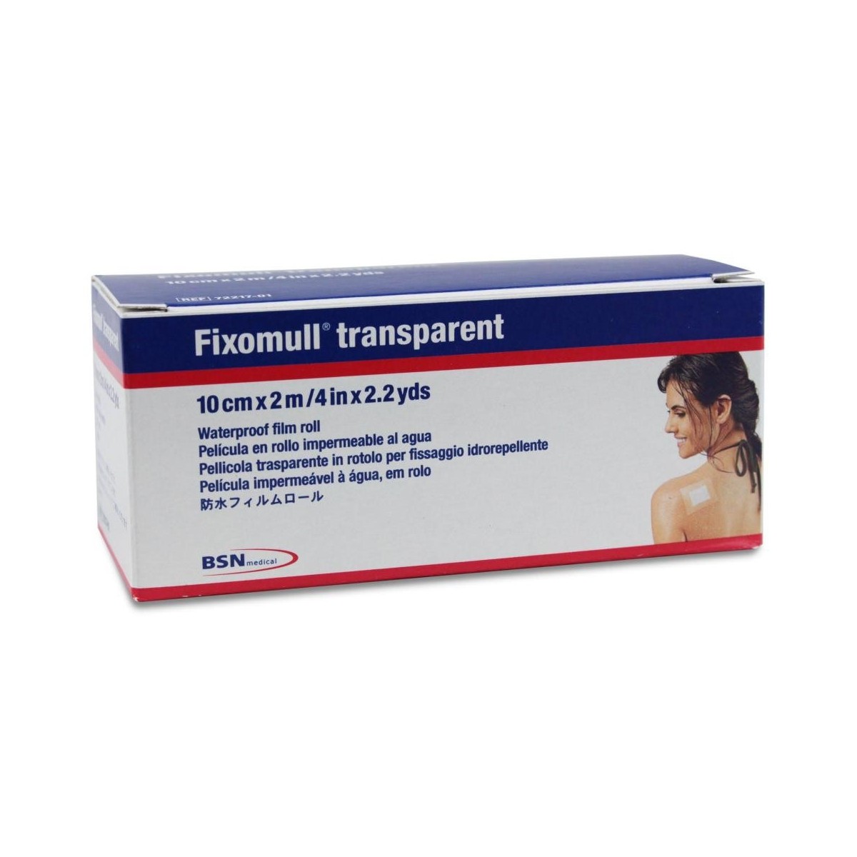 fixomull transparente 2 m x 10 cm