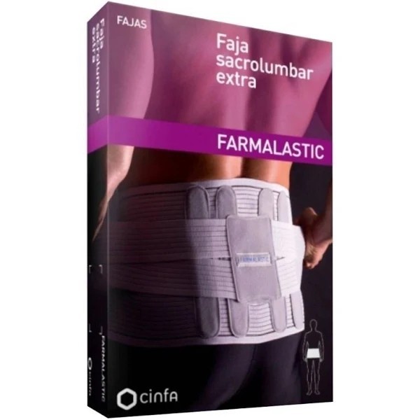 farmalastic faja sacrolumbar extra gris t 2
