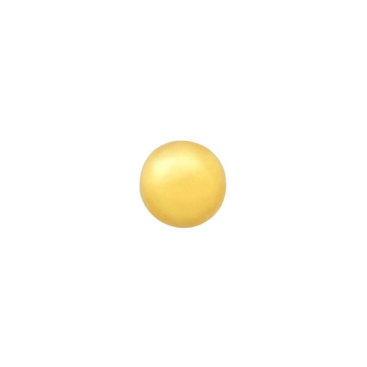 prim pendientes inverness oro 24k bola dorada 3mm 10 c
