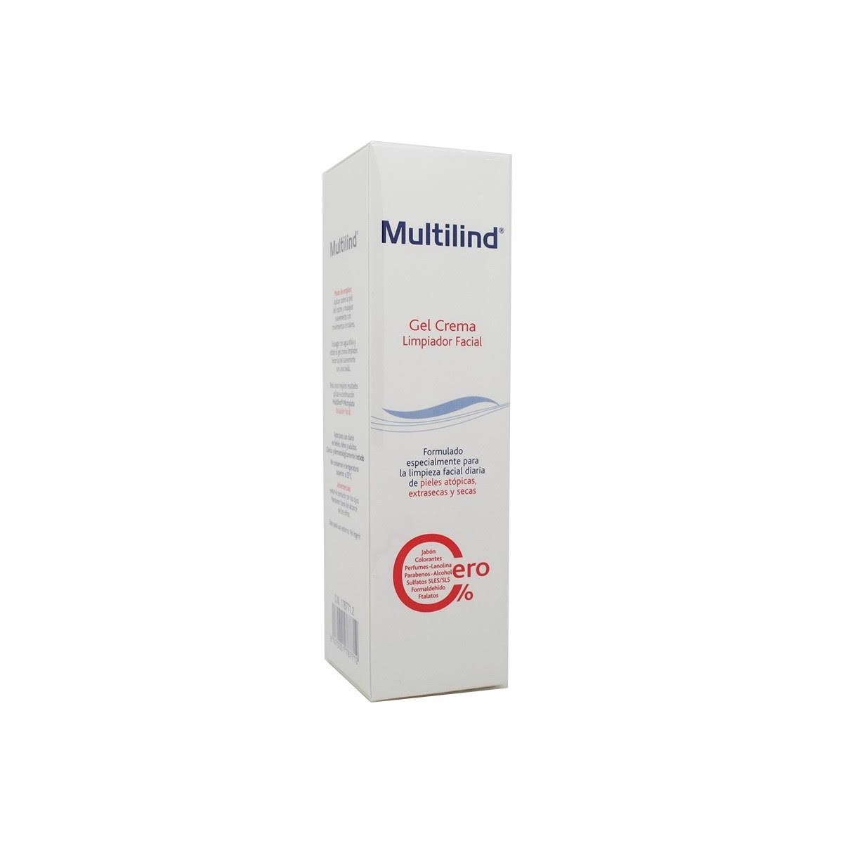 multilind gel crema limpiador facial 125 ml