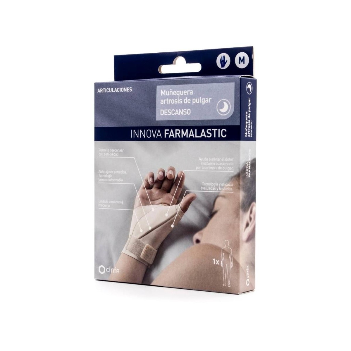 farmalastic munequera artrosis pulgar talla m izquierda