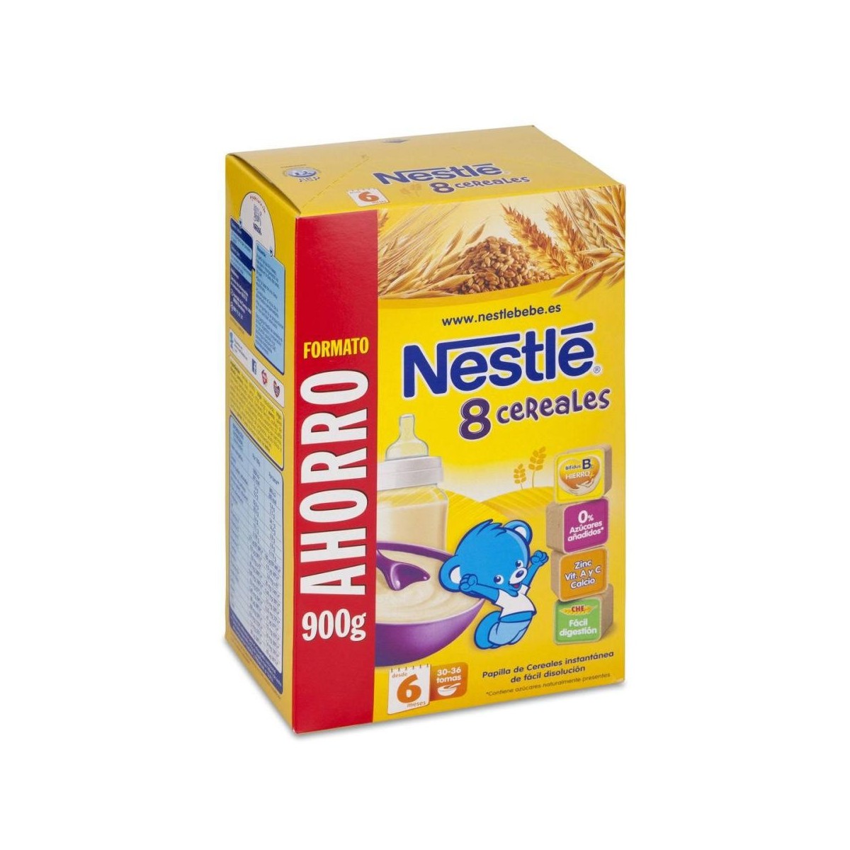 nestle papilla 8 cereales 900 g