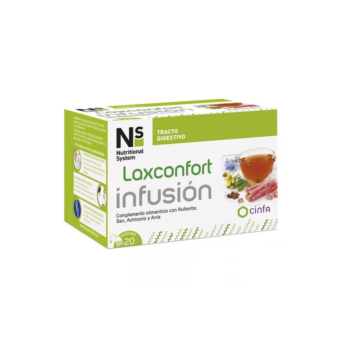 ns infusion laxconfort 20 sobres